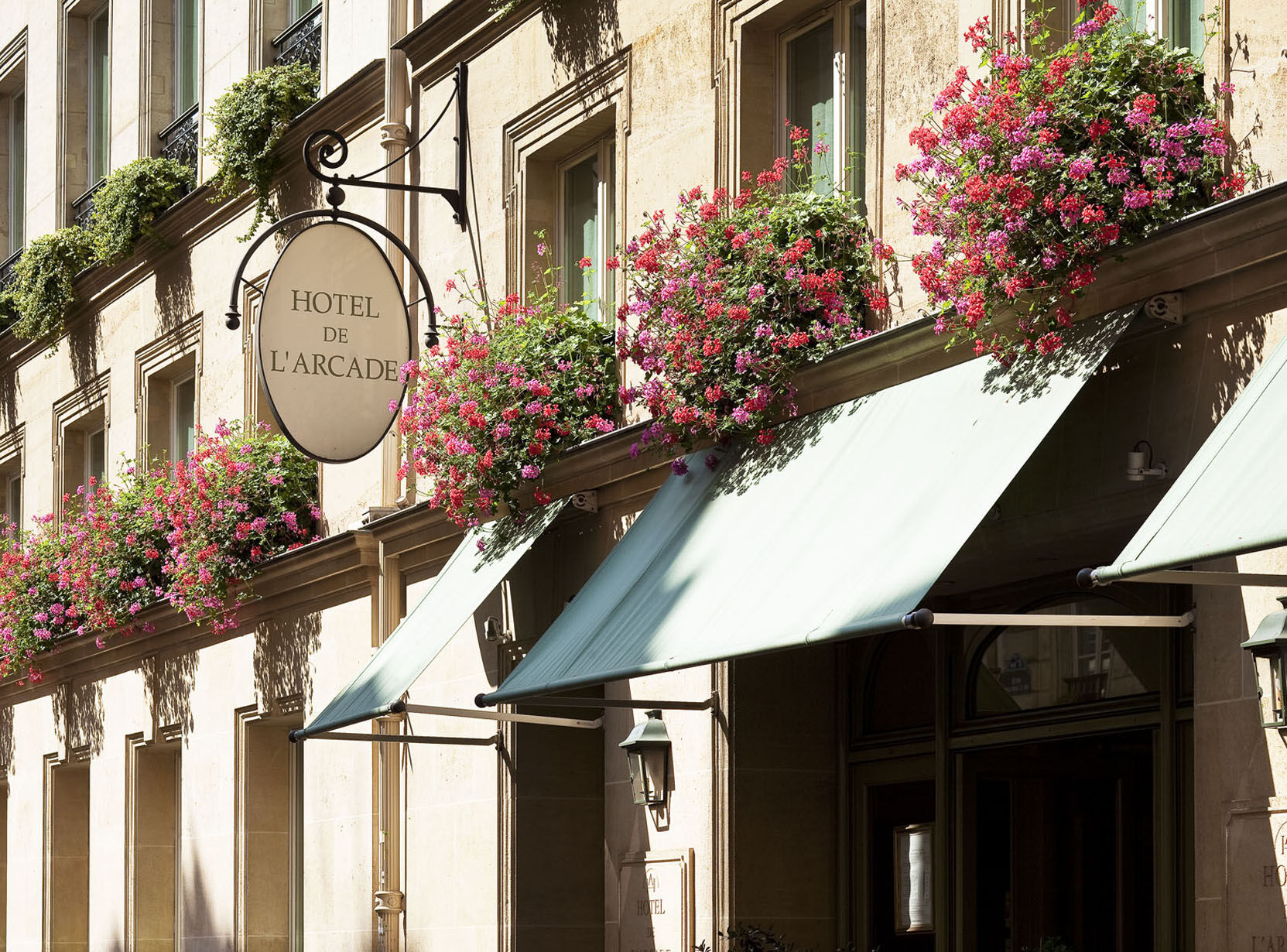 Hotel De L'Arcade Paris Exterior foto